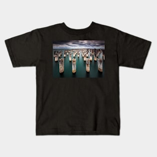 Princess Pier long exposure Kids T-Shirt